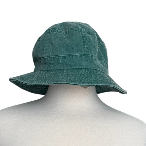 Adams Headwear Cotton Bucket Forest Green - Picture 8 of 8